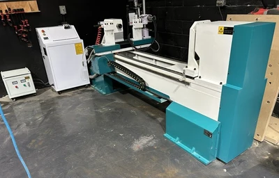 Used 2025 BLUE ELEPHANT ELECNC 1425 Woodworking Lathes Ontario CA | MachineryMax #1420705