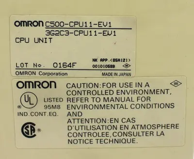 USED OMRON C500-CPU11-EV1