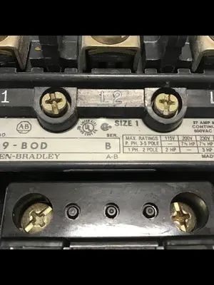 USED ALLEN BRADLEY 509-BOD SER B W33