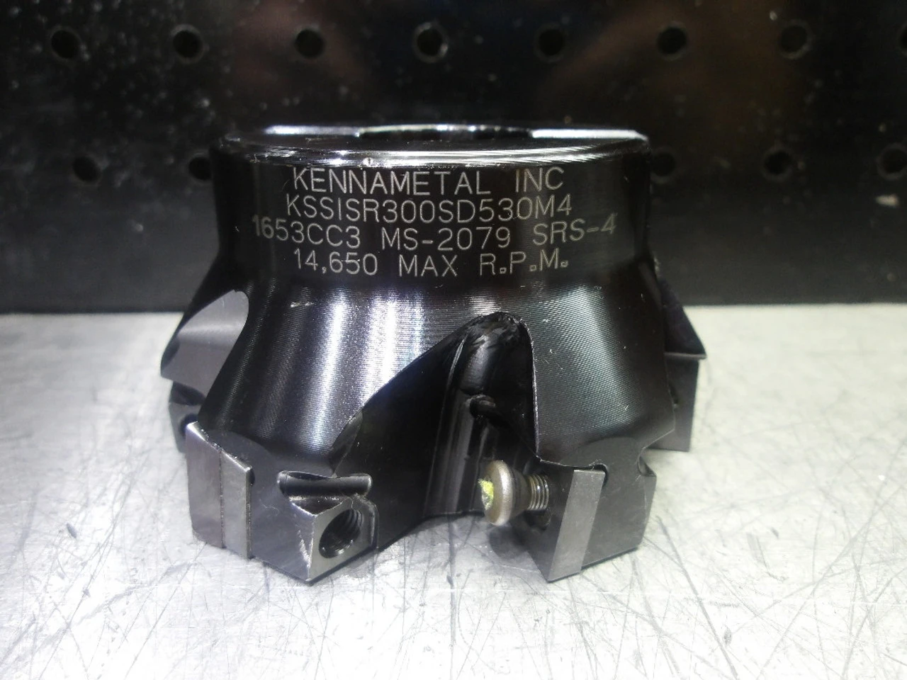 Kennametal 3" Indexable Facemill 1" Arbor KSSISR300SD530M4 (LOC2699A)