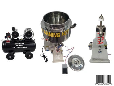 PRA-50 + Heated Hopper & Air Compressor #37006