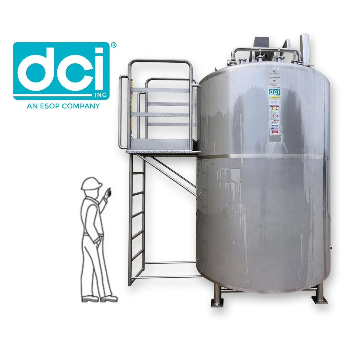 Used DCI INC. _UNKNOWN_ Stainless Steel Tanks West Virginia US | JM Industrial #1341677