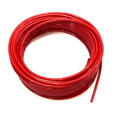 USED FESTO PLASTIC TUBING RED