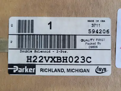 NEW PARKER H22VXBH023C