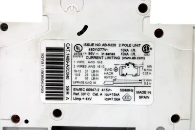 USED ALLEN BRADLEY 1489-A2C040