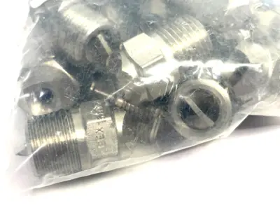 USED BEX 303SS MULTI-ANGLE SQUARE CONE JET SPRAY NOZZLE
