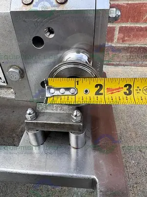 USED IDEX WRIGHT FLOW S1L ROTARY LOBE W/STAINLESS 1/2 HP MOTOR, CONTROLLER