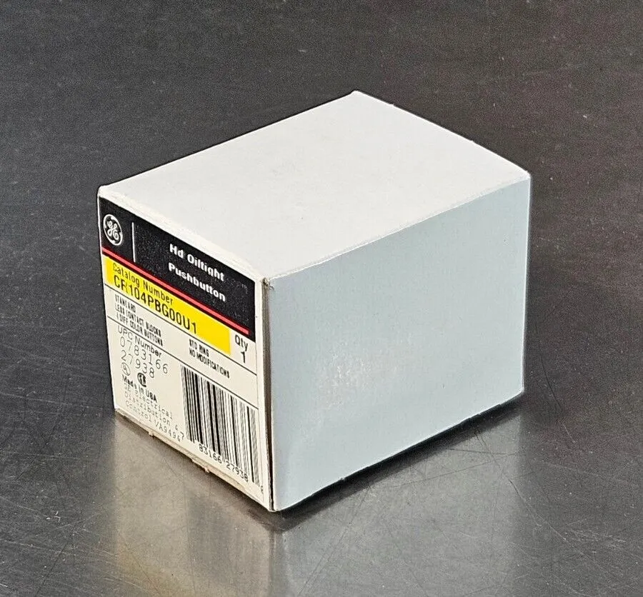 GE CR104PBG00U1 Push Button Switch. Loc4E-26