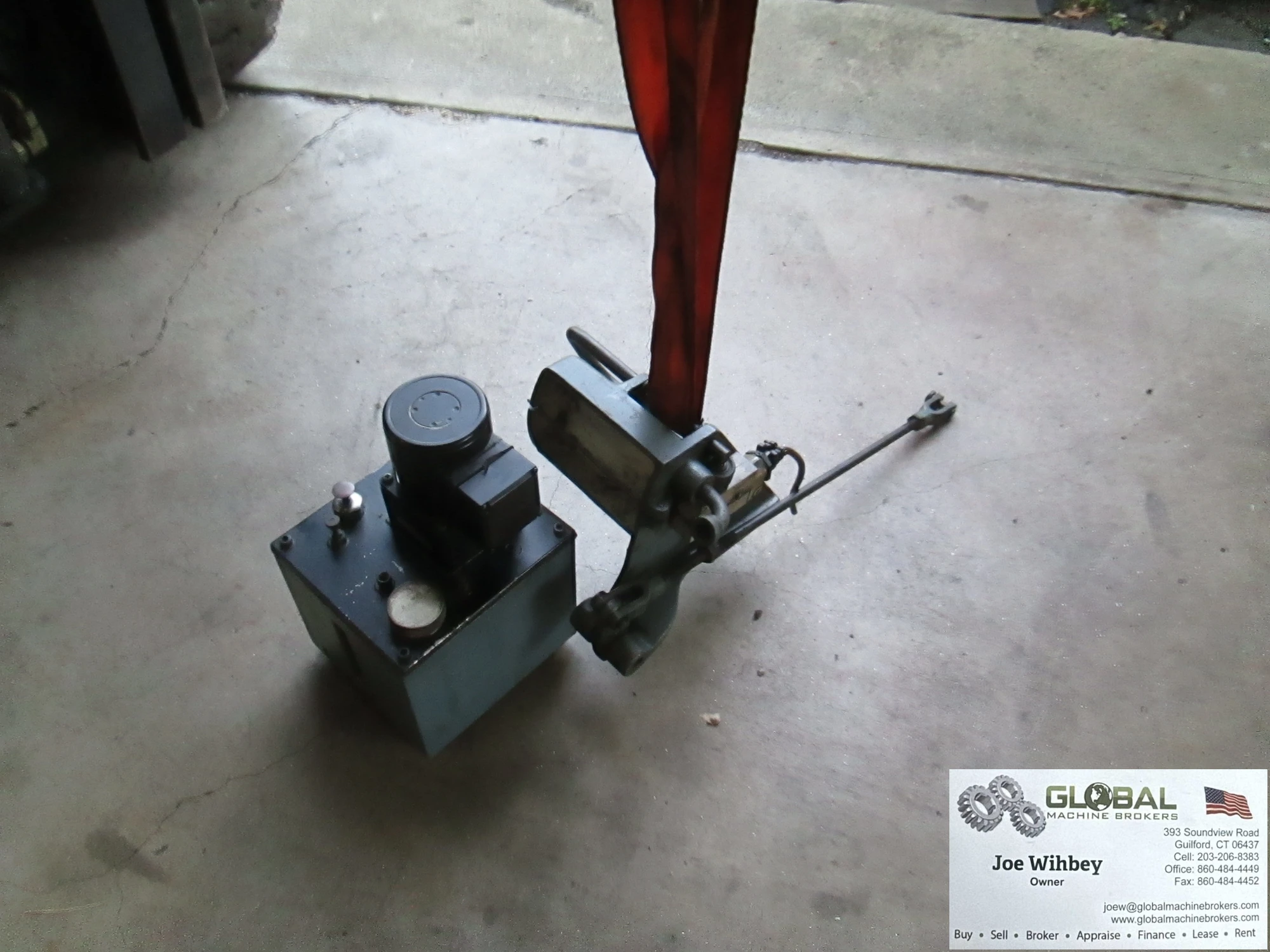 Asahi Seiki TP-25 US Baird 325 Frontal Press Strip Lube Tray