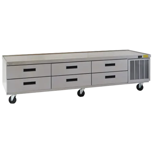 Delfield F2999CP 99 1/4" Chef Base W/ (6) Drawers - 115v