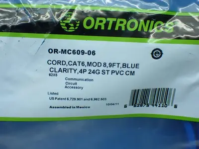 NEW ORTRONICS ORMC62006