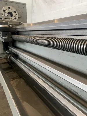 17" X 54" SOUTH-BEND ENGINE LATHE. STOCK # 0151124