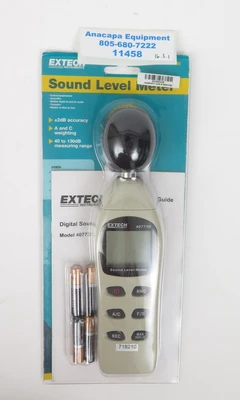 Used Extech Sound Level Meter Meters - Misc California US | ANACAPA EQUIPMENT BROKERS, INC #1232944