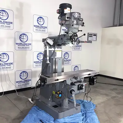 9″ x 49″ New Bridgeport Mill Series 1 – In Stock!