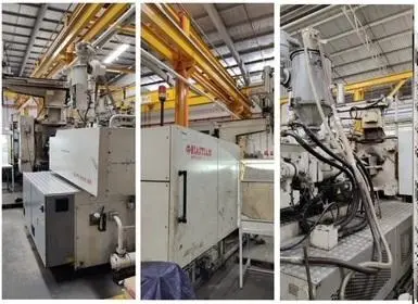 Used 2007 TOSHIBA, NISSEI & HAITIAN FN5000, DC120 TWO COLOR,  ISD80G, HT650 Injection Molding Machines Florida US | ESCOBAR TRADING, INC. #202803
