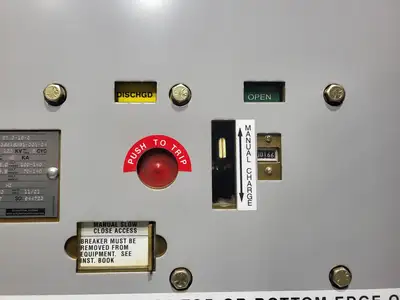 25kV 1200A 3ph Switchgear Unit w/ (2) Power Vac Breaker VB1 27.0-16-0