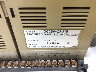 Omron 3G2S6-CPU15 Programmable Controller with Sysmac Pro16 Programming Console