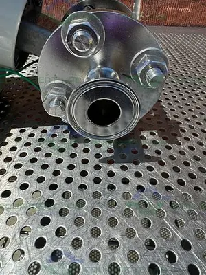 USED YOKOGAWA ADMAG CA202SN MAGNETIC FLOWMETER W/ 1" SANITARY FITTING