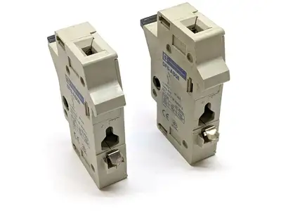 Used Telemecanique Fuse Holder 20A LOT OF 2 Fuse Accessories Michigan US | Maverick Industrial Sales #1398673