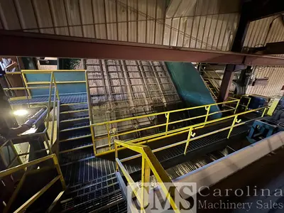Used COMPLETE SAWMILL OPTIMIL, COMACT, COE NEWNES, USNR, MILLTECH Sawmill Circles CA | CAROLINA MACHINERY SALES #1328272