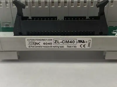 USED AUTOMATIONDIRECT ZIPLINK CONNECTION MODULE 40-POLE