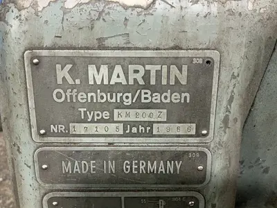 Used 1966 MARTIN KM200Z Engine Lathes Ohio US | HGR 24 #1580171