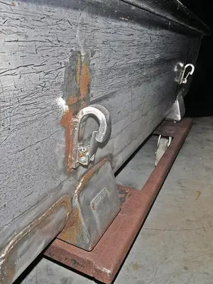 USED HOIST-ABLE DOUGH TROUGH