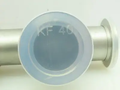 Agilent KT01500246 Tee NW40 Klamp Flange Fitting Stainless Steel 1.5"