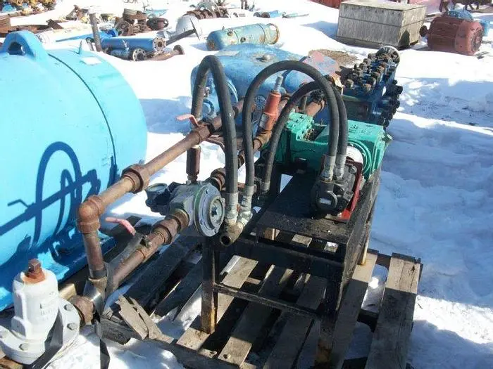 Used KERR KZ1000 TRIPLEX PUMP Pumps Saskatchewan CA | Chad Equipment #466823
