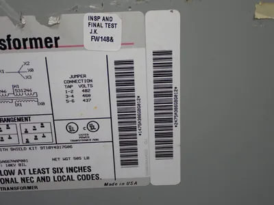 USED GENERAL ELECTRIC 9T23B4007G22