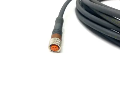 USED LUMBERG AUTOMATION SINGLE-ENDED CORDSET M8 4-PIN FEMALE 700000405