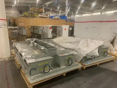 USED HARPER VERTICAL SLOT FURNACE