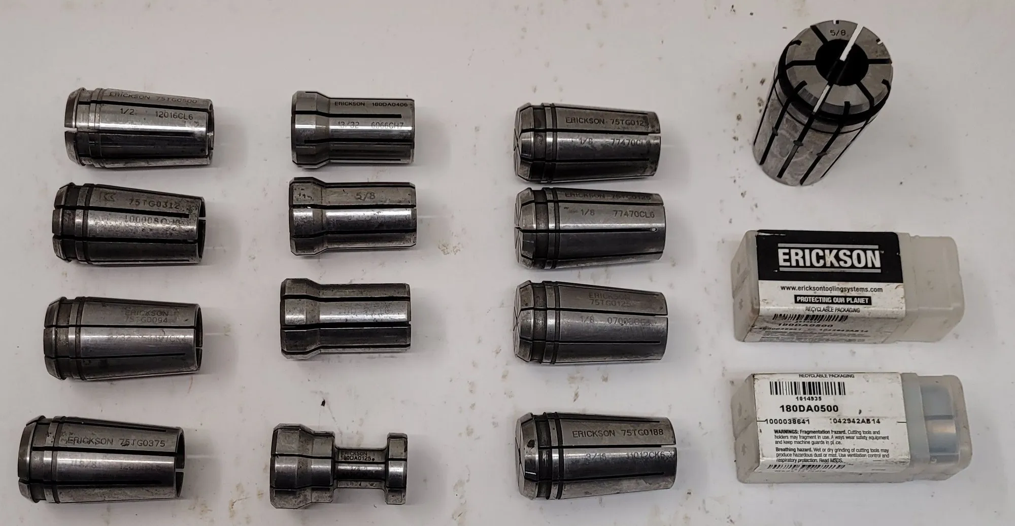 USED ERICKSON Collets