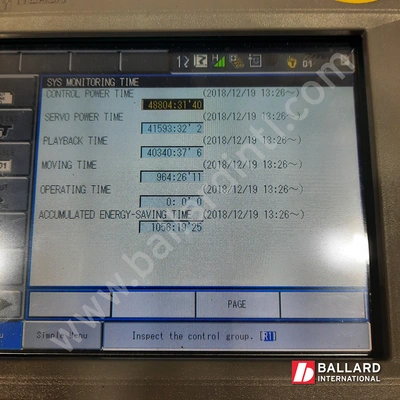 YASKAWA Motoman MH180 Robot System w/ DX200 Controller