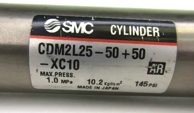 USED SMC CDM2L25-50+50-XC10