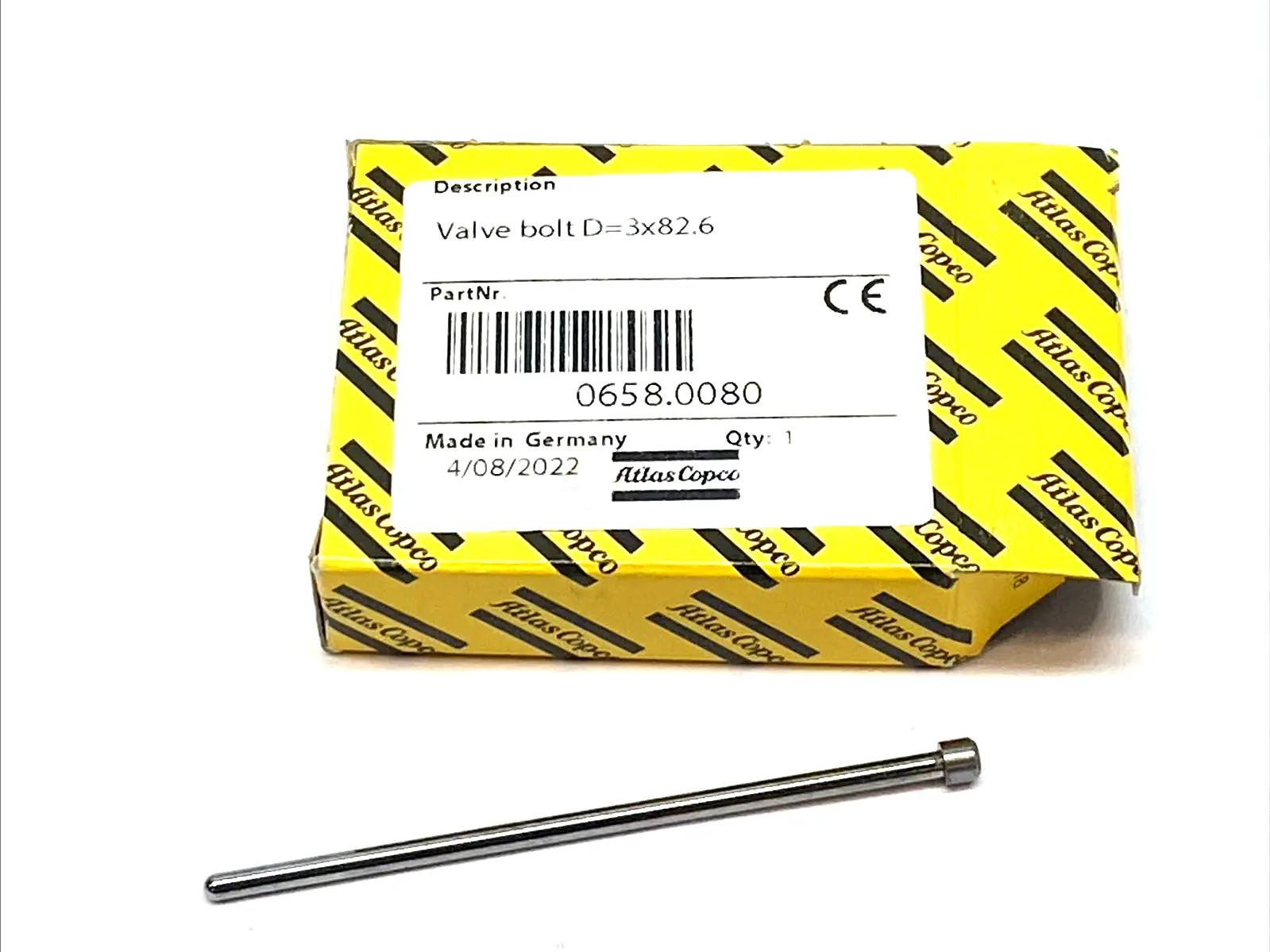 USED ATLAS COPCO VALVE BOLT 3.5"
