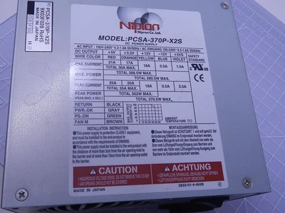 Used NIPRON _UNKNOWN_ AC/DC Power Supplies | OCO Industrial #1652701