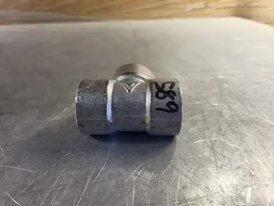1/2" Stainless Steel Tee A/SA182 F304/F304L N2480 B16 3M