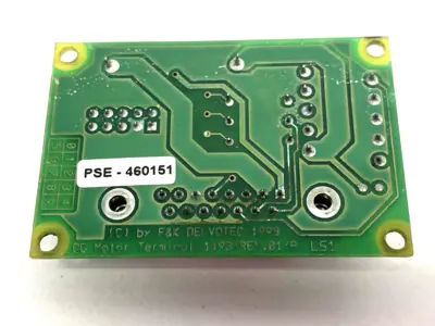 Used F&K Delvotec DC Motor Terminal, Driver/Amplifier for Wire Bonder Servo Controller Parts Michigan US | Maverick Industrial Sales #1397748