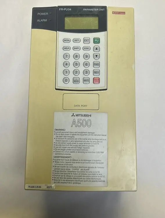 Used MITSUBISHI ELECTRIC FR-A540-2.2K-NA Power Inverters | Surplus Asset Holdings #1226500