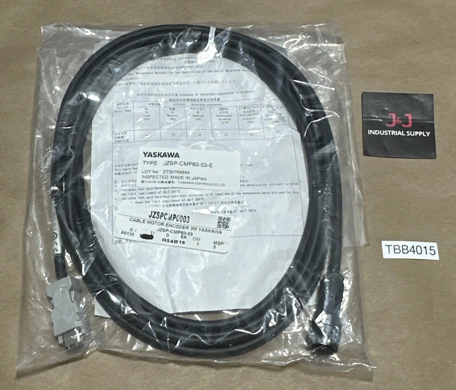 NEW Yaskawa JZSP-CMP60-03-E