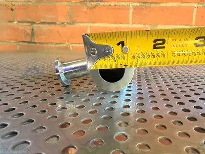 Used NOR-CAL PRODUCTS ESVP-0752-NW8 RIGHT ANGLE VALVE W/ KF 16/10 VACUUM FITTING Valves/Fittings California US | Equipment Lab #1511119