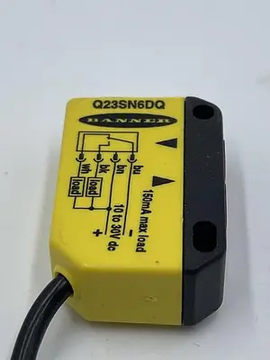 Used BANNER ENGINEERING BANNER ENGINEERING Q23SN6DQ Sensors | ND Industrial Surplus #1215459