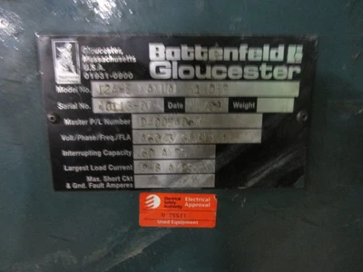 1999 GLOUCESTER 124 dual turret winder Winders, Dual Turret | Mark One Machinery (3)