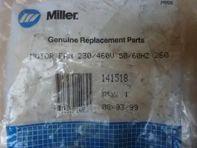 NEW MILLER ELECTRIC J238-1530