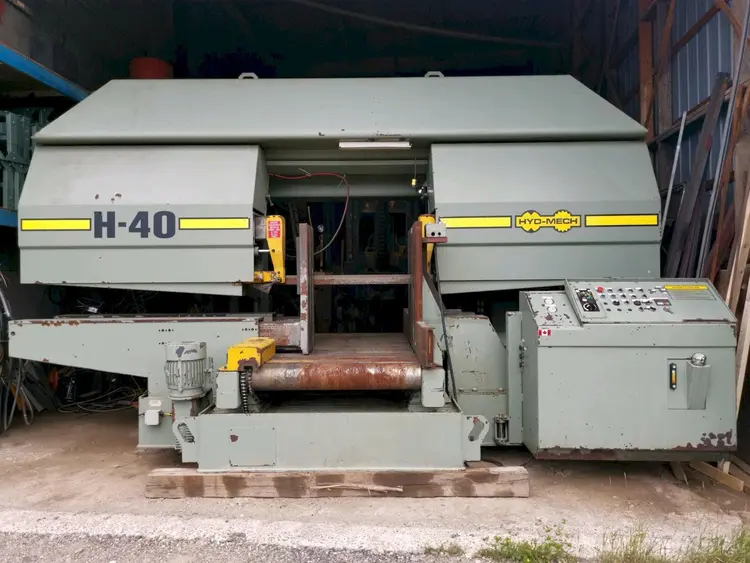 Used 1998 HYD-MECH H-40 Horizontal Band Saws Illinois US | BLUMBERG MACHINERY COMPANY #396546