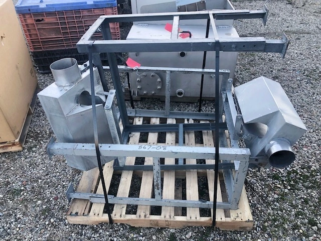 Used DUAL HEAD AIR KNIFE 14" Wide Extruders New Jersey US | Perry Equipment #119960