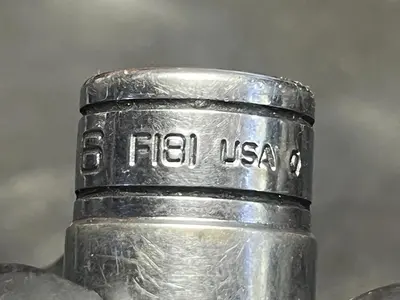 Snap on Tools F181 9/16" SAE Flank Drive Shallow Socket 3/8" Drive 12 Point USA