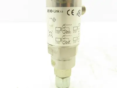 IFM PN2024 Digital Pressure Sensor 4-Digit LED PN-010-RBR14-MFRKG/US
