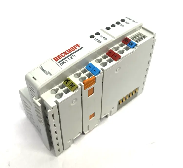 Used Beckhoff EtherCAT Bus Coupler For Standard Bus Terminals PLC Processors Michigan US | Maverick Industrial Sales #1389837